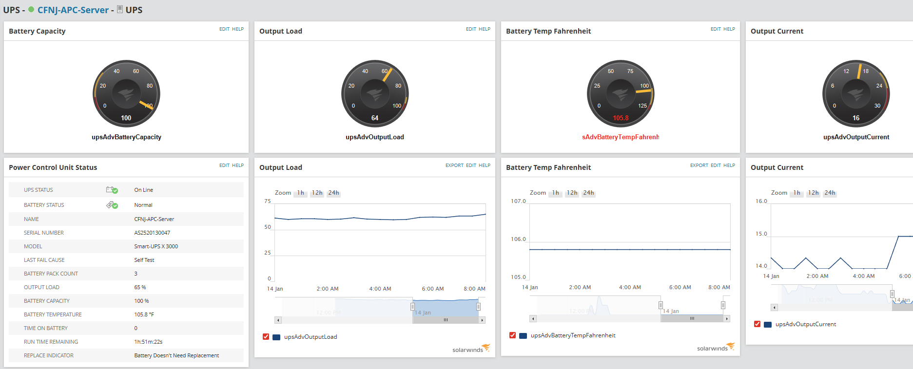 Device Poller APC UPS polling and views - THWACK