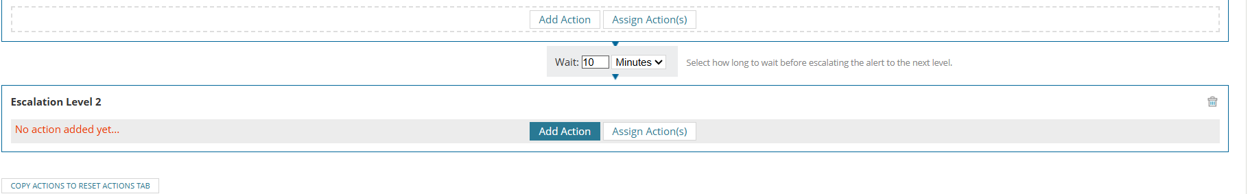 Alert Trigger Reset condition after 3 hours OR reset it when it is no ...