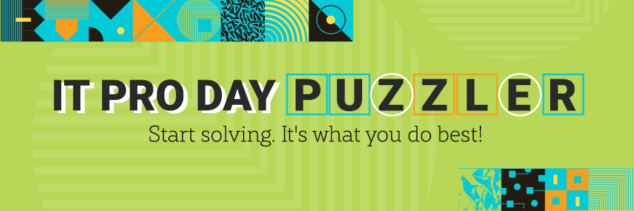 IT Pro Day Puzzler