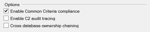 Common Criteria Compliance Setting