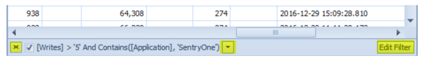 Additional Filtering Options