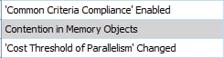 The condition name will be highlighted in gray once disabled.