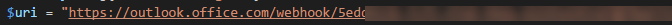 SentryOne PowerShell WebHook URL