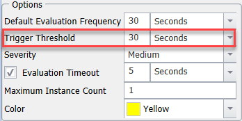 Trigger Threshold Option for Custom Conditions