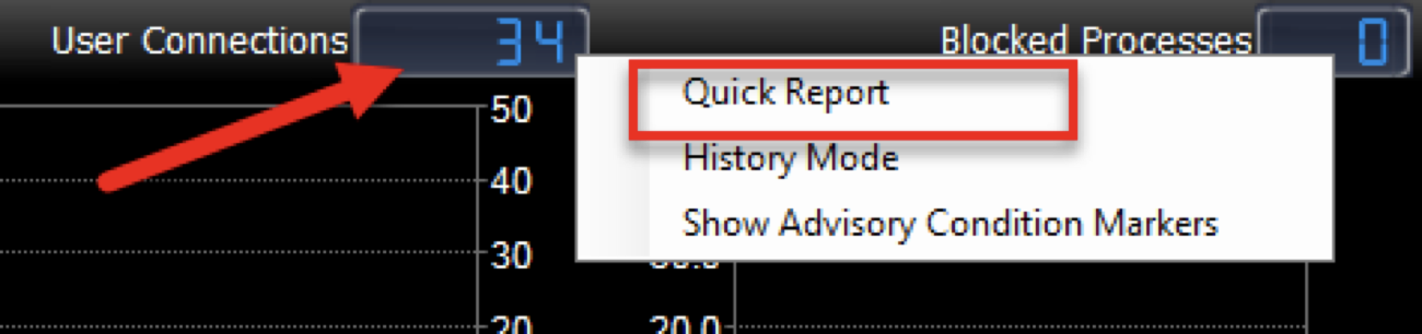 Running a Quick Report for Sample Mode-Only Counters
