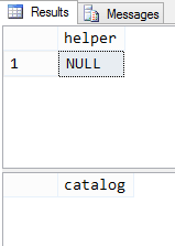 Results of queries in nested procedure