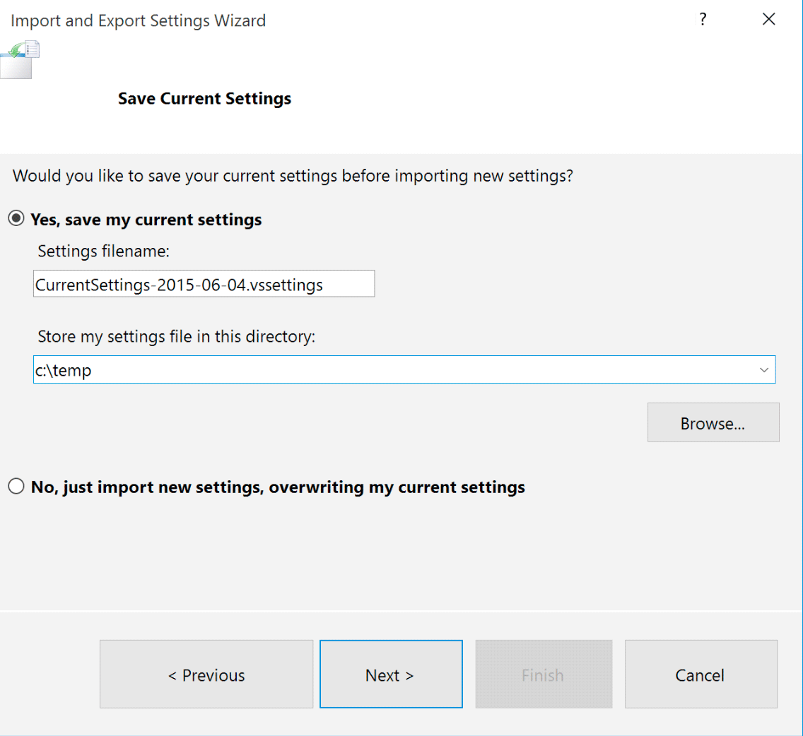 SSMS Import and Export Wizard - Screenshot