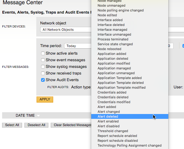 Sql Query for Admin Audit log - THWACK