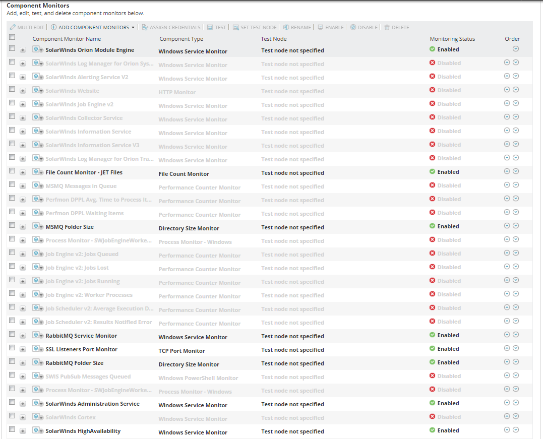 Orion Server 2020.2 - High Availability (HA) Standby templates - THWACK