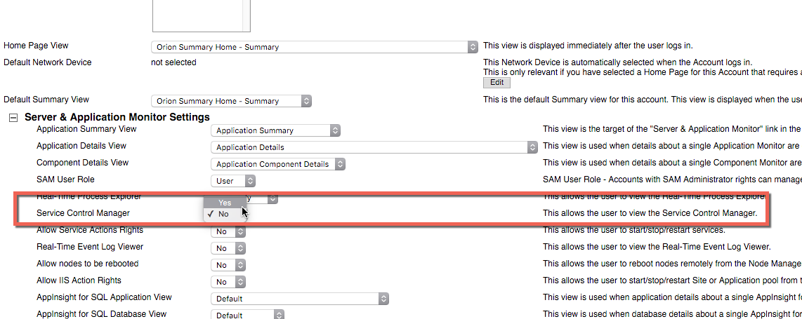 Service Control Manager missing - THWACK