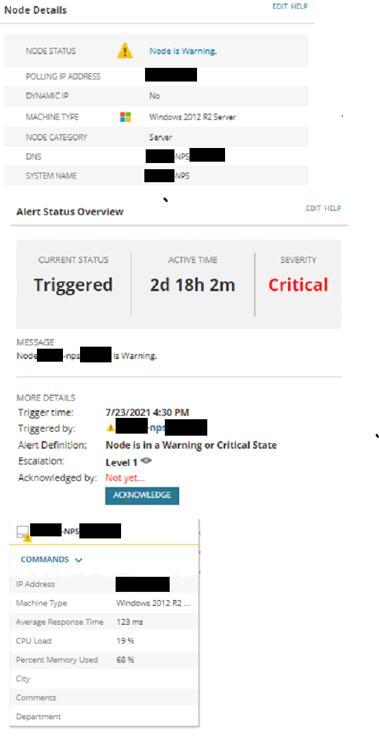 Node is in a Warning or Critical state - THWACK