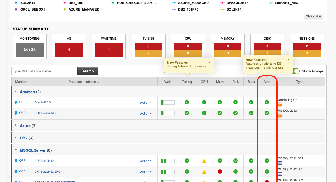 SQL Deadlocks alert on Main dashboard - THWACK