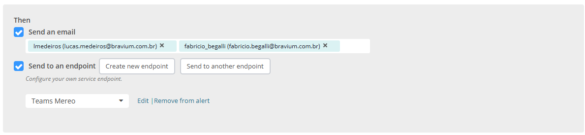 Alert Config