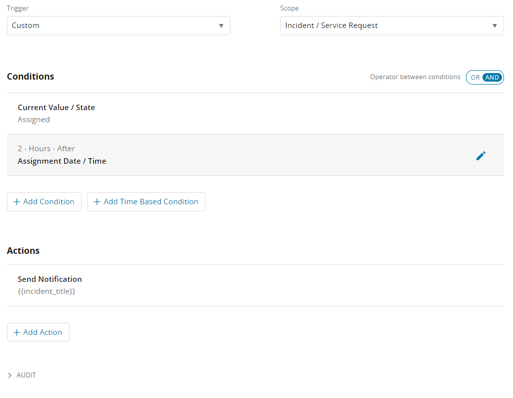 Is there a way to create automation that sends an alert to the assignee ...