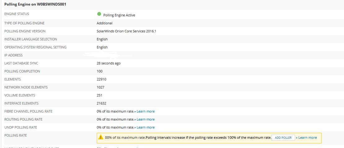 Solarwinds is dead slow - THWACK