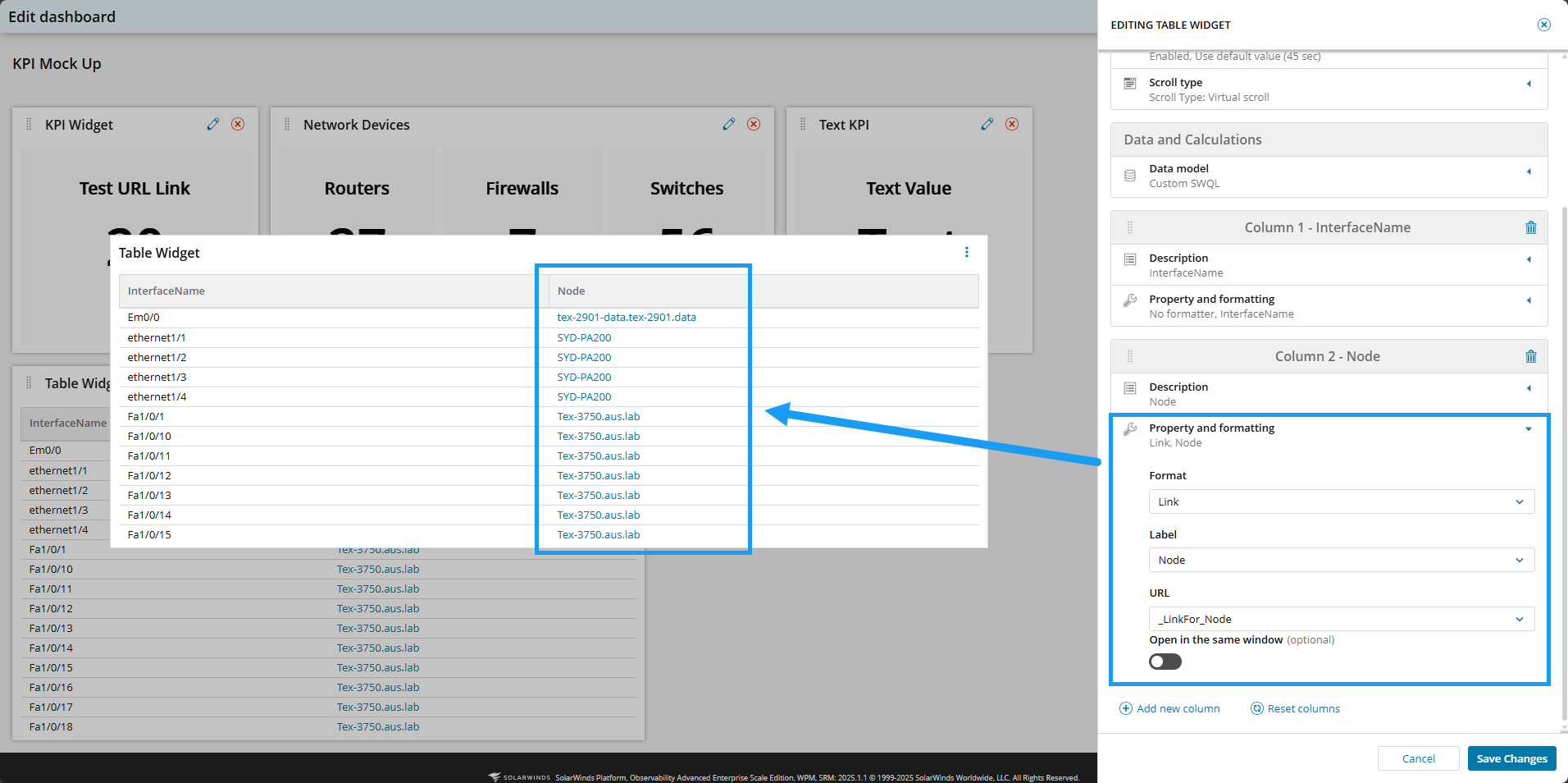 Inserting Node Details URL not working - THWACK