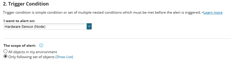 Create Temperature Alert For Switch Stack - THWACK