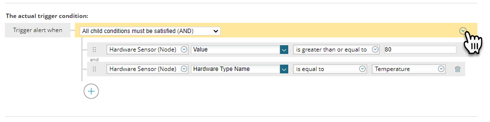 Temperature alert on a node - THWACK