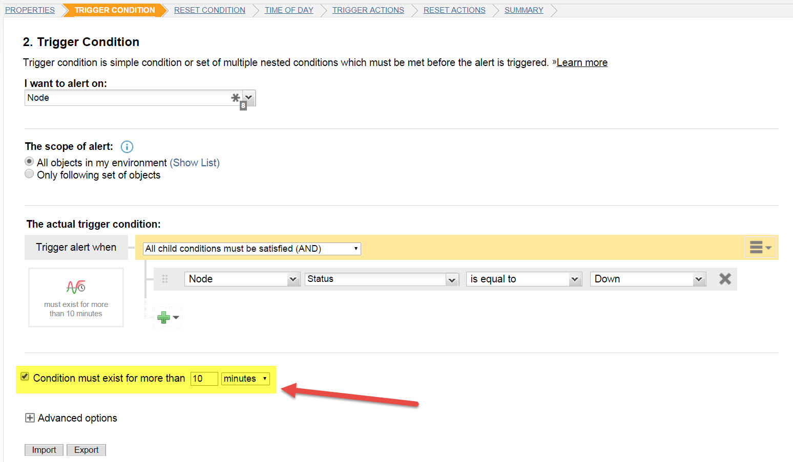 Need help understanding Triggers in the new web alerts - THWACK