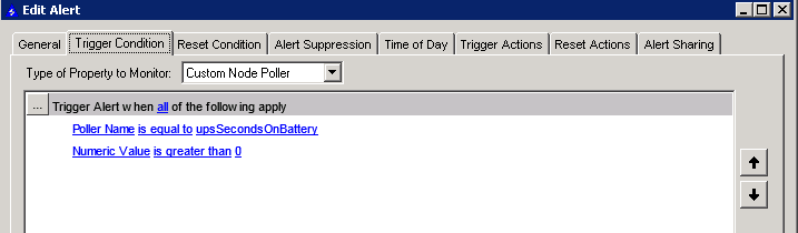 How to configure an advanced alert trigger condition to notify me when ...