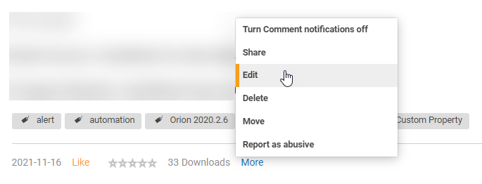 Edit Your Own Content