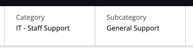Allow Service request to adjust help desk case categories and ...