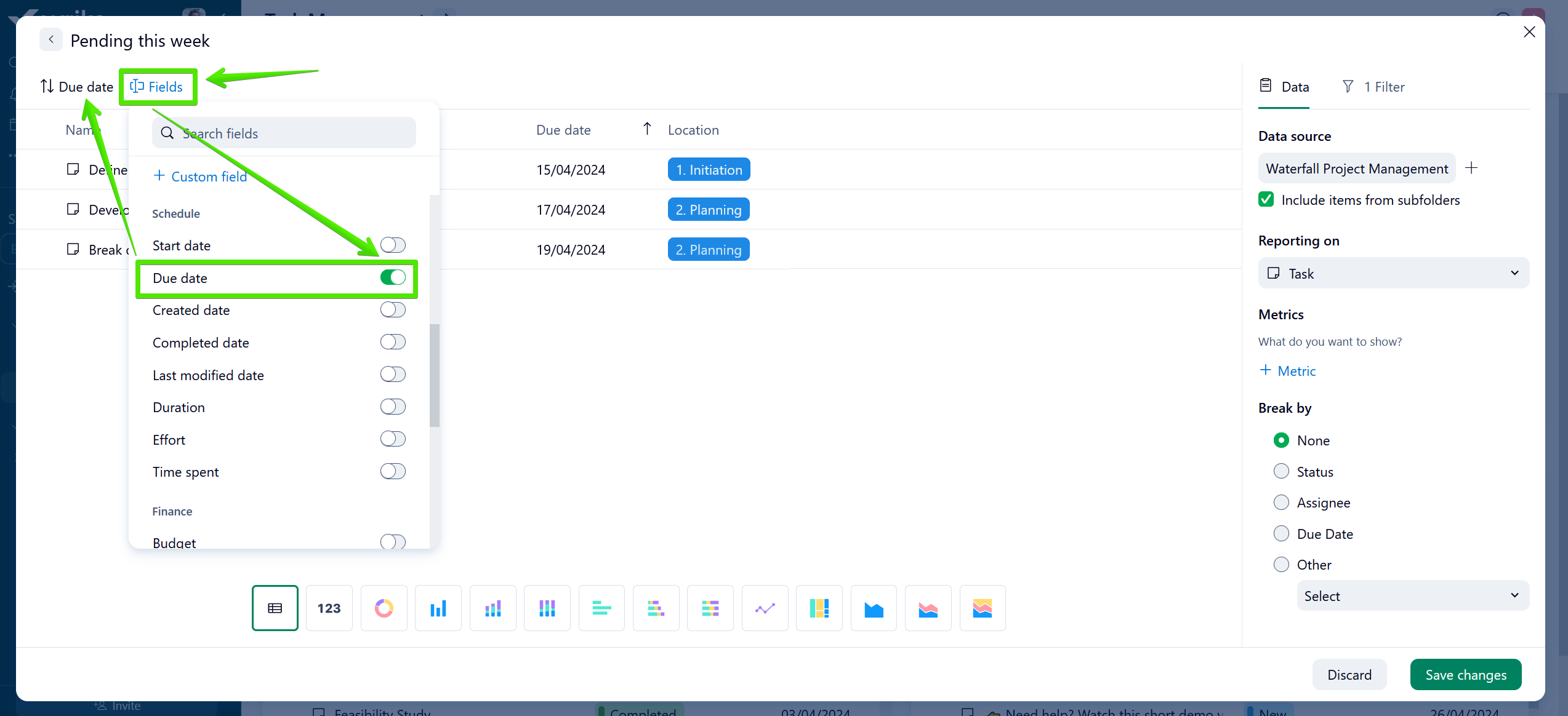 Change Sort Order in Dashboard Widgets - Wrike Community
