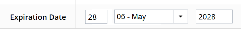 European Passport Expiration Date
