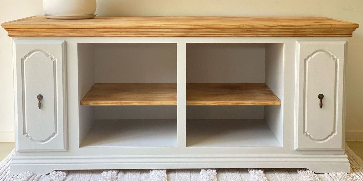 Upcycled Hamptons-style buffet TV unit.jpeg Upcycled Hamptons-style buffet TV unit.jpeg