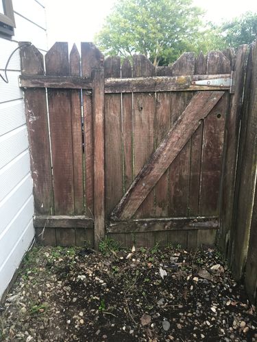 Building Side Post How to install a side gate post? - Bunnings Workshop community