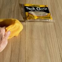 Step 4.2 Removing sawdust using tack cloth.jpg Step 4.2 Removing sawdust using tack cloth.jpg