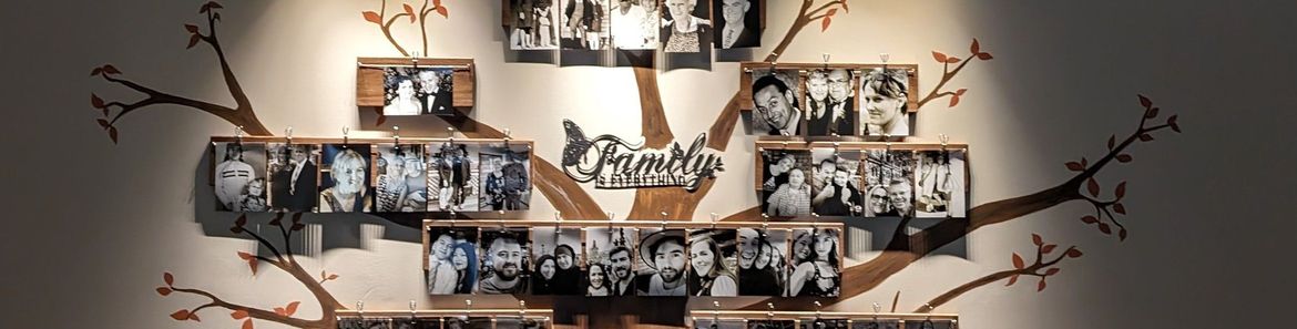 Family tree photo wall.jpg Family tree photo wall.jpg