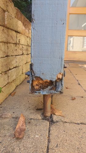 Shell Rot Utility Poles How to fix rotting timber pole? - Bunnings Workshop community