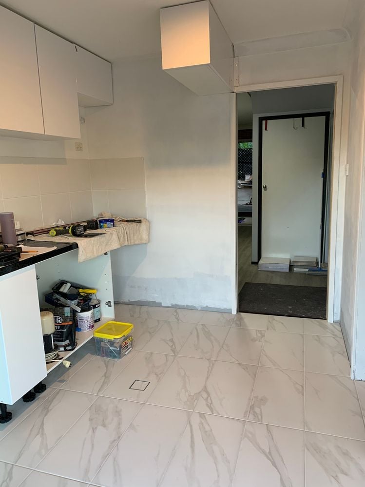 Cupboards go in.JPG Cupboards go in.JPG