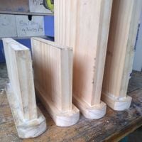 3.7 Side pieces and dividers with hangers attached..jpeg 3.7 Side pieces and dividers with hangers attached..jpeg