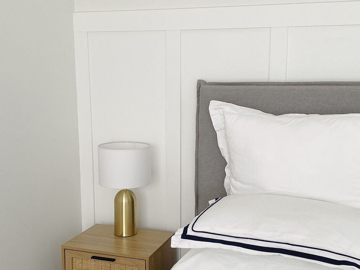 Bedroom wainscot feature wall.jpeg Bedroom wainscot feature wall.jpeg