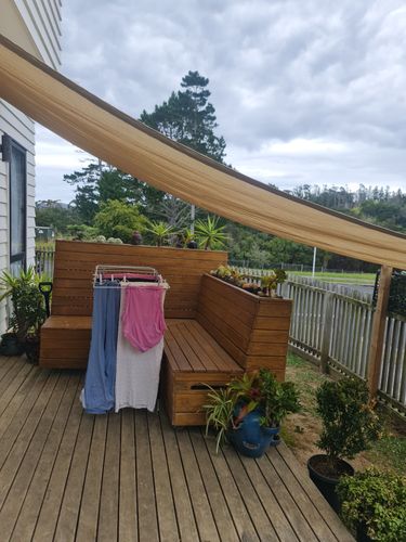 How to put up a rectangle shade? - Bunnings Workshop community