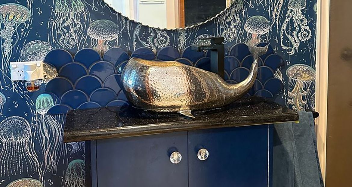 Budget bathroom makeover using wallpaper.jpg Budget bathroom makeover using wallpaper.jpg