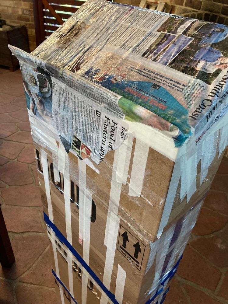 paper mash on the poduim.jpeg paper mash on the poduim.jpeg