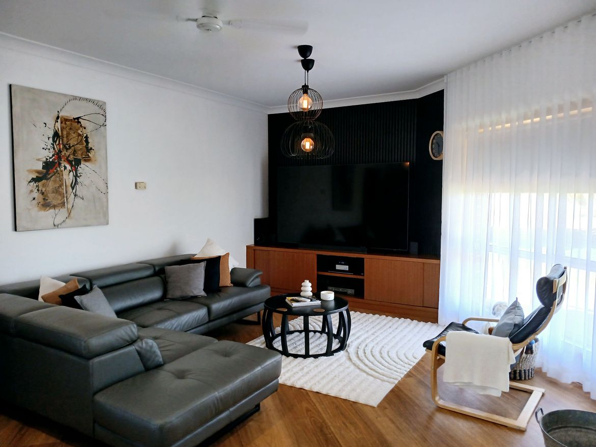 Picture Idea: Living Room Makeover Using Acoustic Panels