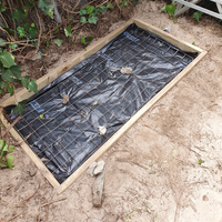 5.2 - Lay the plastic sheet in th bottom of the formwork, allowing the edges to come slightly up the side of the frame.png 5.2 - Lay the plastic sheet in th bottom of the formwork, allowing the edges to come slightly up the side of the frame.png