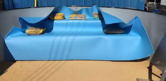 foam steps with loose foam blanket.PNG foam steps with loose foam blanket.PNG