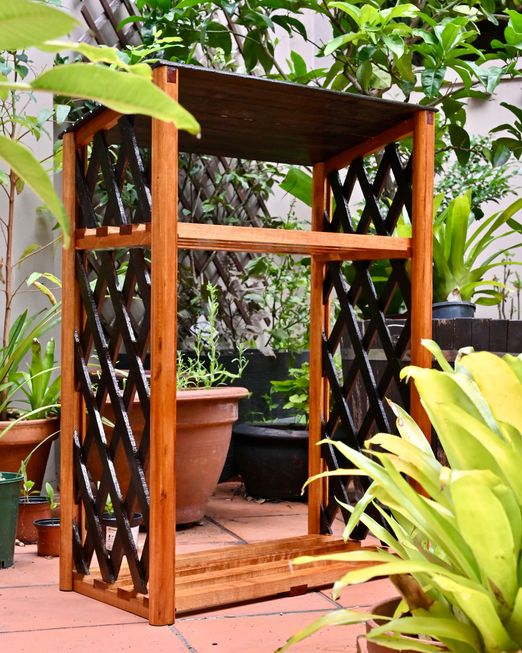 Recycled firewood storage rack - Bunnings Workshop community