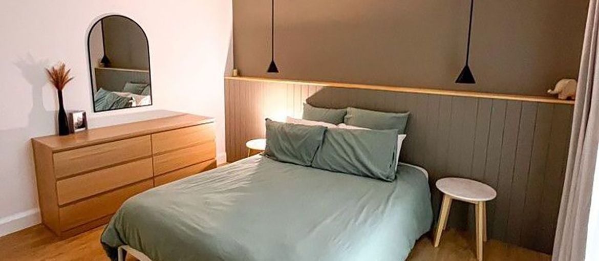 Bedroom picture ledge with VJ panel wall .jpeg Bedroom picture ledge with VJ panel wall .jpeg