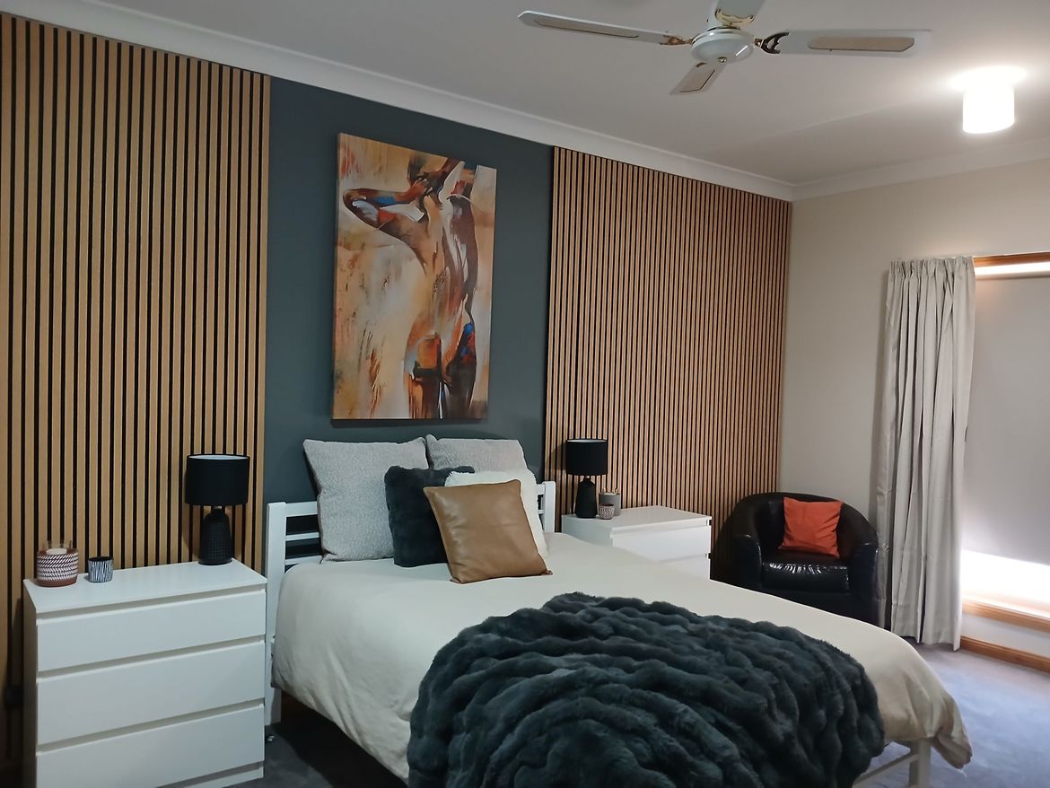Visual Reference: Guest Room Makeover Using Acoustic Panels