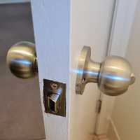 Step 6.5 New door knob installed.png Step 6.5 New door knob installed.png