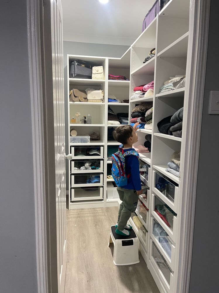 Walk-in wardrobe renovation - Bunnings Workshop community
