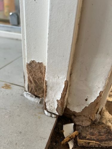 How to fix rotted door frame? - Bunnings Workshop community