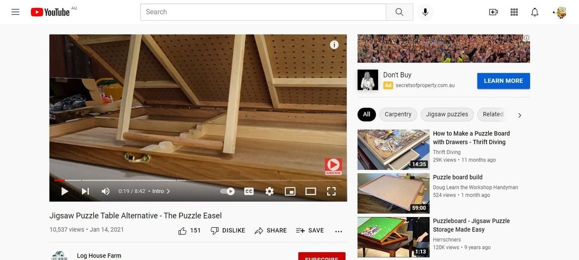 Jigsaw Puzzle Table Alternative - The Puzzle Easel - YouTube (1).jpg Jigsaw Puzzle Table Alternative - The Puzzle Easel - YouTube (1).jpg