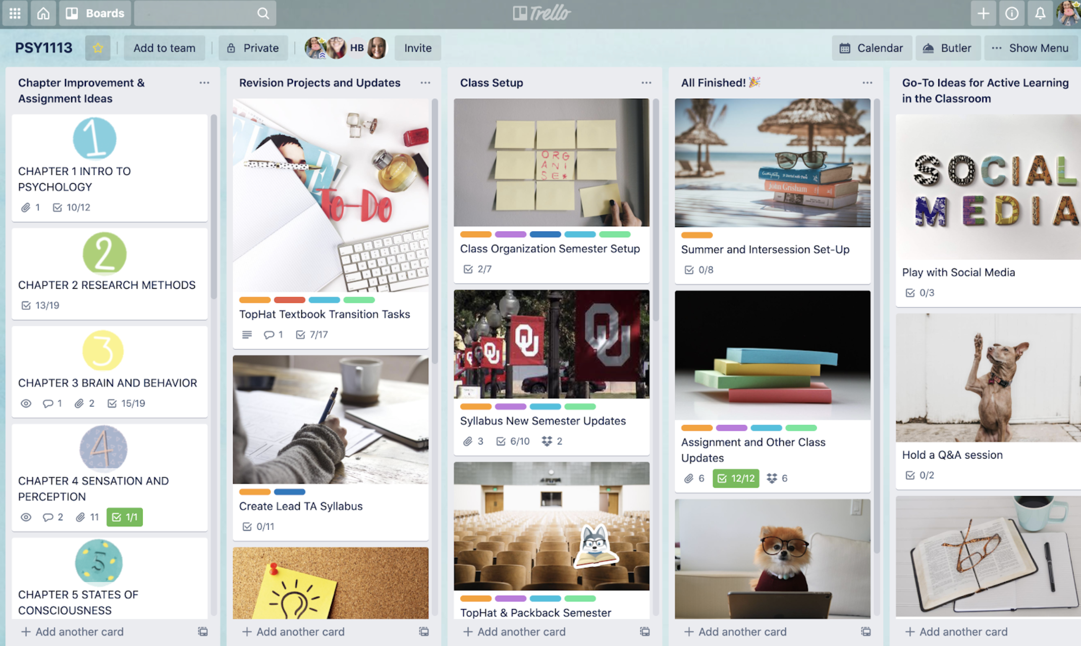 Univ of OK Trello board.png Univ of OK Trello board.png